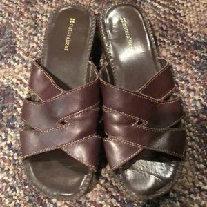 Naturalizer brown sandals